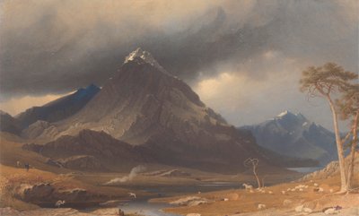 Tryfan, Carnarvonshire de George Fennell Robson