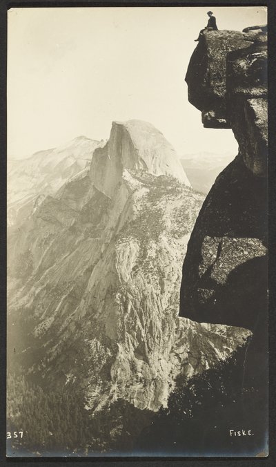 Glacier Point (1.200 metros) y Half Dome (1.000 metros) de George Fiske