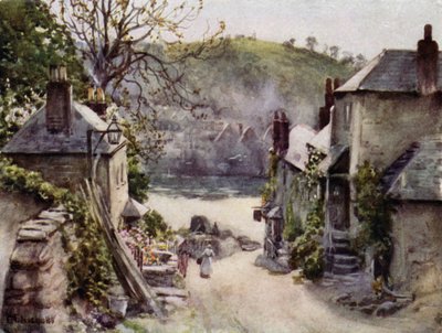 Ferry de Bodinnick, Fowey de George Franck Nicholls