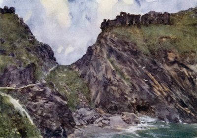 Castillo del Rey Arturo, Tintagel de George Franck Nicholls