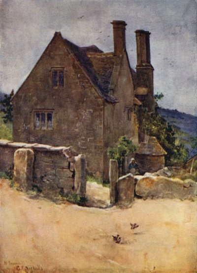 Casa antigua, Snowshill de George Franck Nicholls