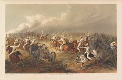 Artillería a Caballo en Acción, circa 1857 de George Francklin Atkinson