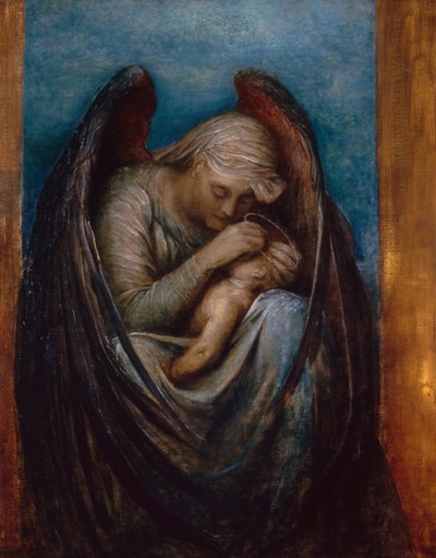La Muerte Coronando la Inocencia de George Frederic Watts