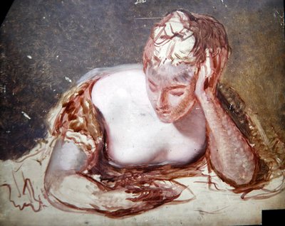 Niña leyendo, c.1850 de George Frederic Watts