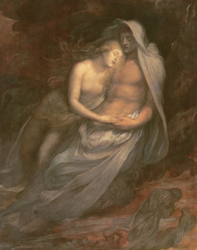 Paolo y Francesca de George Frederic Watts