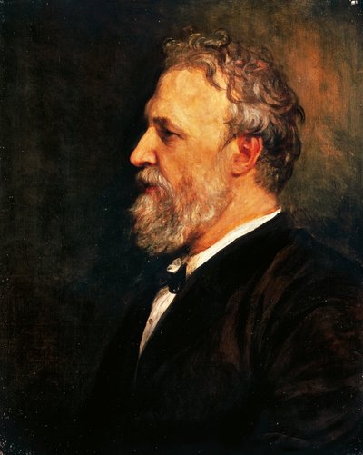 Retrato de Robert Browning de George Frederic Watts