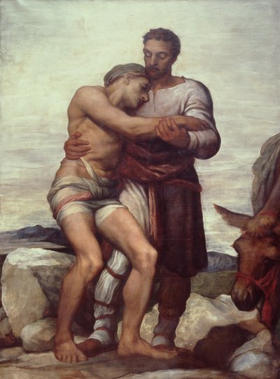 El buen samaritano de George Frederic Watts