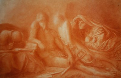 El pueblo que estaba en tinieblas de George Frederic Watts