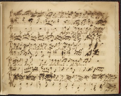 R.M.20.f.12, no.2 Colecciones y selecciones misceláneas vol. VI., c.1735-50 (tinta sobre papel) de George Frederick Handel