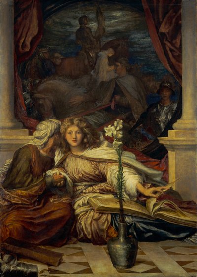 Britomart, 1877-78 de George Frederick Watts