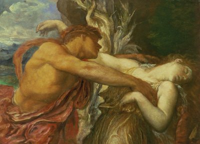 Orfeo y Eurídice, 1870-72 de George Frederick Watts