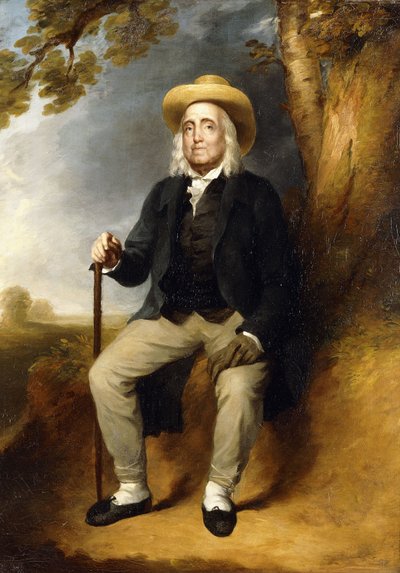 Retrato de Jeremy Bentham de George Frederick Watts