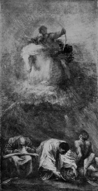 Progreso, c1888, 1917 de George Frederick Watts
