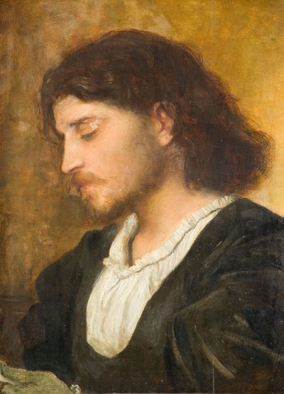 Estudio de Gennaro, un noble veneciano, 1840-1890 de George Frederick Watts