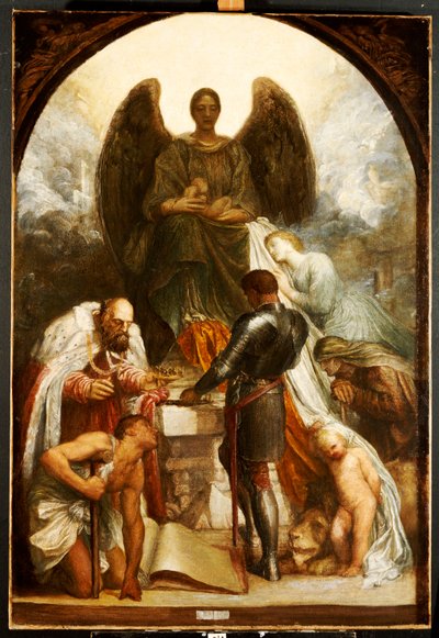 El ángel de la muerte de George Frederick Watts