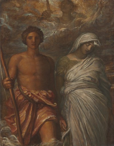 Tiempo, muerte y juicio de George Frederick Watts
