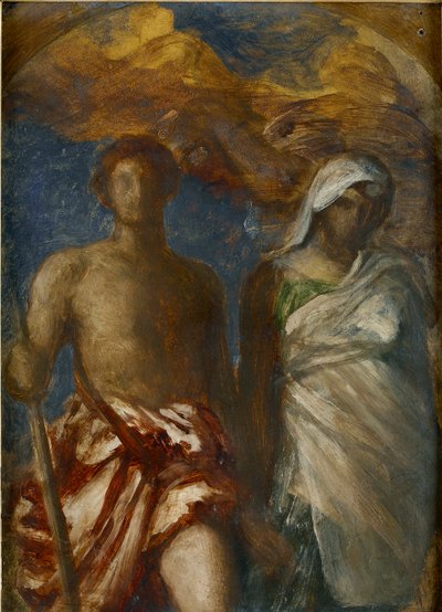 Tiempo y muerte, c. 1868 de George Frederick Watts
