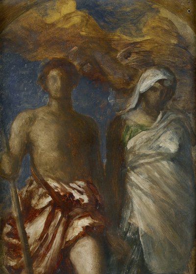 Tiempo y muerte, c. 1868 de George Frederick Watts