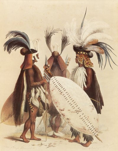 El ejército zulú de George French Angas
