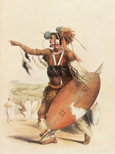 Utimuni, sobrino del rey de George French Angas