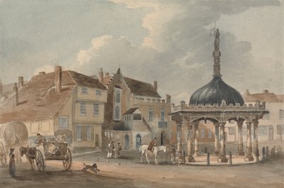 Corn Hill y Moot Hall, Ipswich de George Frost