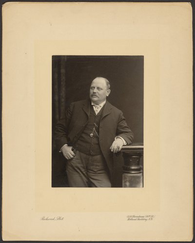 [Retrato de un hombre] de George Gardner Rockwood