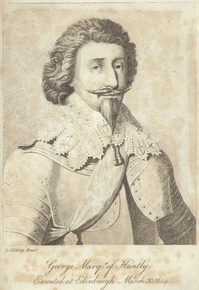 Retrato de George Gordon, Marqués de Huntly de George Geldorp