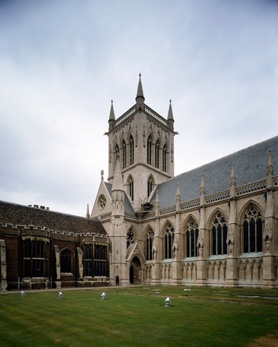 Vista del Saint John College de George Gilbert Scott