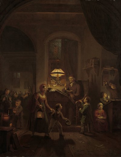La escuela nocturna de George Gillis Haanen