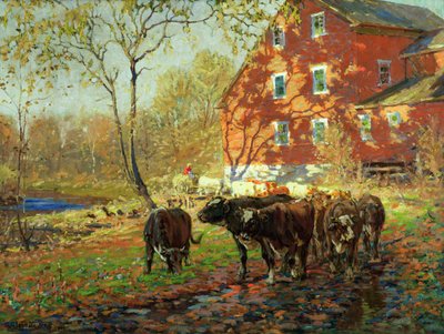 Junto al Drovers Inn de George Glenn Newell