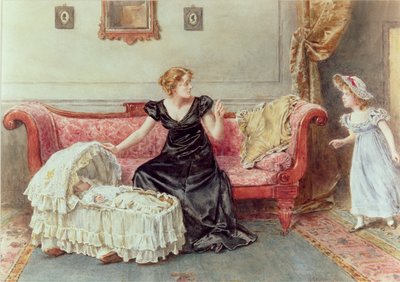 ¡Silencio! de George Goodwin Kilburne