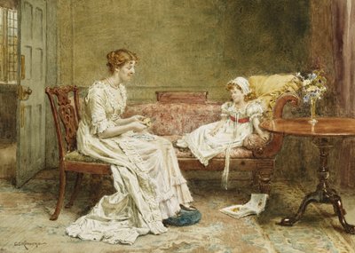 El enfermo imaginario de George Goodwin Kilburne