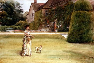 En el césped de George Goodwin Kilburne