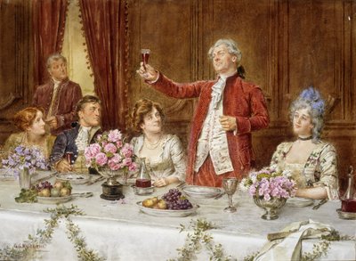 ¡El Rey! de George Goodwin Kilburne