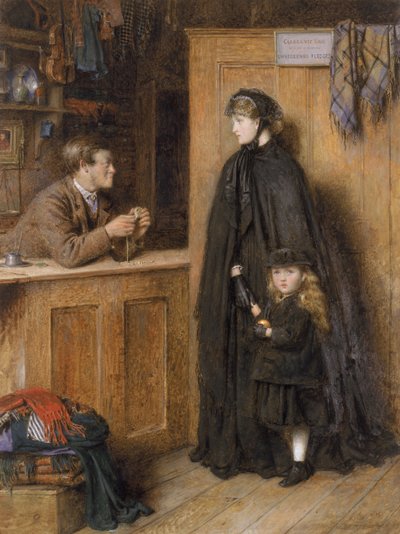 El Prestamista de George Goodwin Kilburne