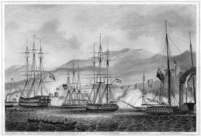 Ataque a Sidón por el comodoro Charles Napier, 26 de septiembre de 1840 de George Greatbatch