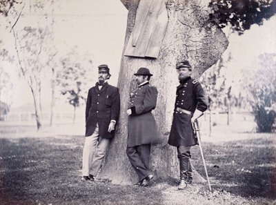 Generales Hancock (1824-86) Smith y Newton, 1862 de George H. Houghton
