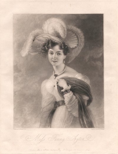 Srta. Fanny Ayton de George H. Phillips