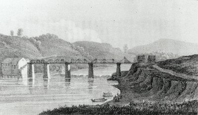 Puente en Zanesville, Ohio, de 