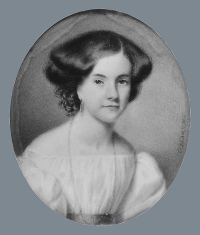 Retrato de una Dama, ca. 1830 de George Harvey