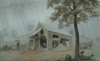 Tormenta, molino de sidra en Redding, Connecticut de George Harvey