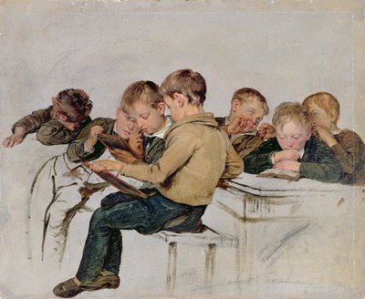 Examen escolar de George Harvey