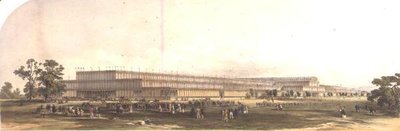 Edificio para la Gran Exposición en Londres 1851 de George Hawkins