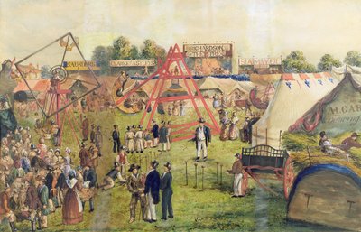 Feria de Croydon, 1833 de George Hawkins