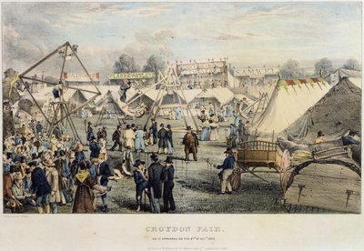 Feria de Croydon, 1833 de George Hawkins