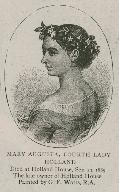 Mary Augusta, cuarta Lady Holland de George Hawkins