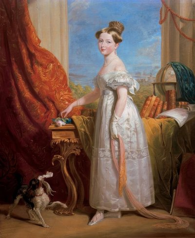 Retrato de la princesa Victoria de George Hayter