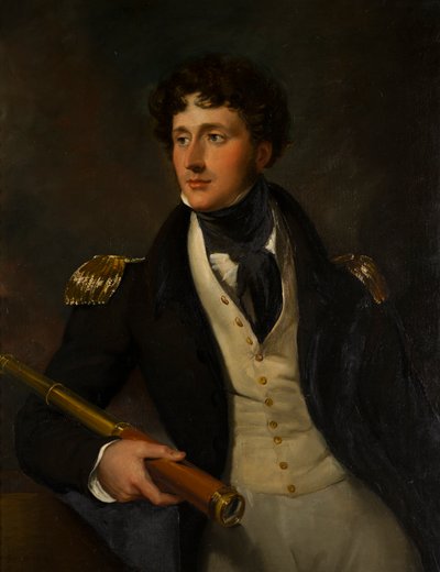 Retrato del Capitán el Excmo. Charles Bridgeman (1791-1860), c.1810-50 (óleo sobre lienzo) de George Hayter
