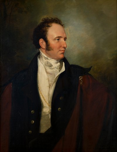 Retrato de George Augustus Frederick Henry, 2º conde de Bradford, c.1809-50 (óleo sobre lienzo) de George Hayter