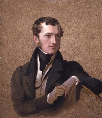 Retrato de Viscount Mahon (1805-75) luego quinto Conde Stanhope de George Hayter